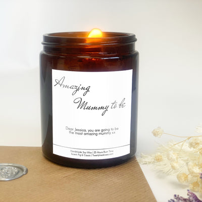 Mum To Be Gift Candle | Woodwick Candle | Candle Gift