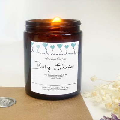 New Baby Gift | Woodwick Candle | Candle Gift