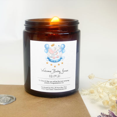 Pregnancy Reveal Gift Candle | Woodwick Candle | Candle Gift
